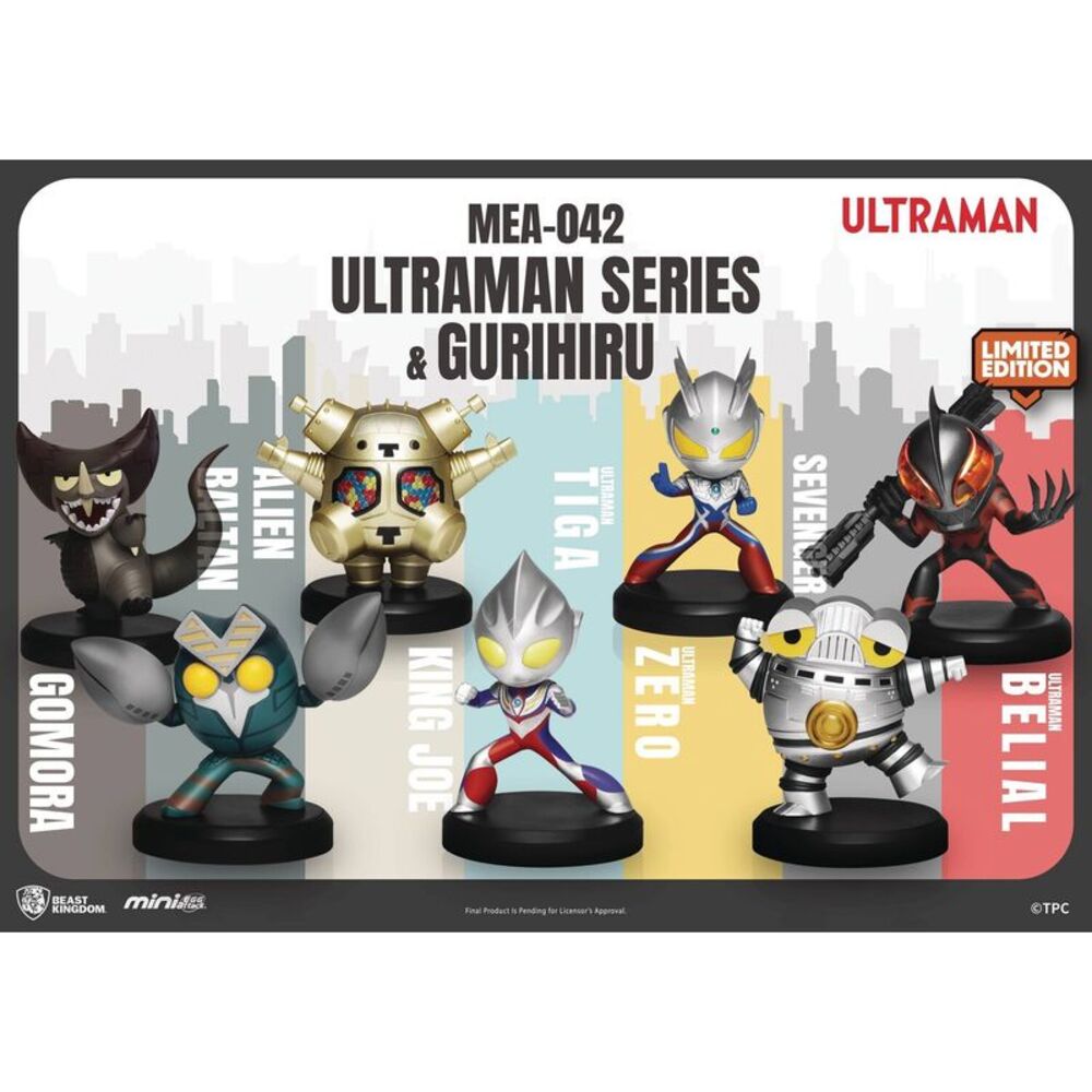 Gurihiru - Beast Kingdom - Ultraman Series & Gurihiru - Mini Egg Attack - 6Pc